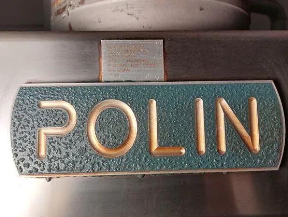 8#8037 Forno a gas Polin