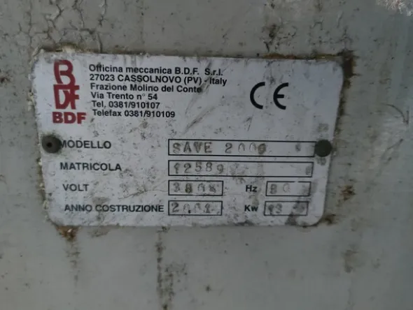 23#7518 Forno BDF e cardafodere Gelmini