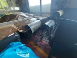 10#7932 Forno di essiccazione a gas e attrezzature per lavorazione pelli