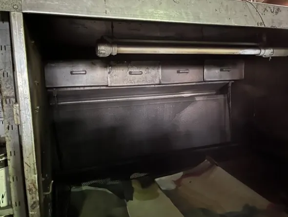 10#7932 Forno di essiccazione a gas e attrezzature per lavorazione pelli