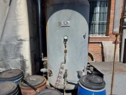 10#7932 Forno di essiccazione a gas e attrezzature per lavorazione pelli