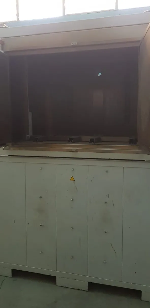 Forno di tempra chimica doppio