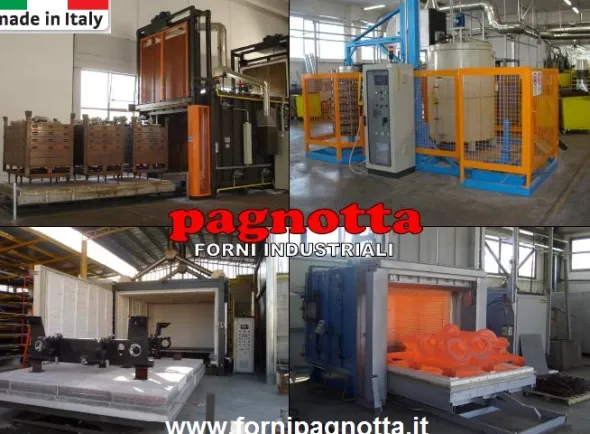 Forno elettrico a carro per trattamenti termici