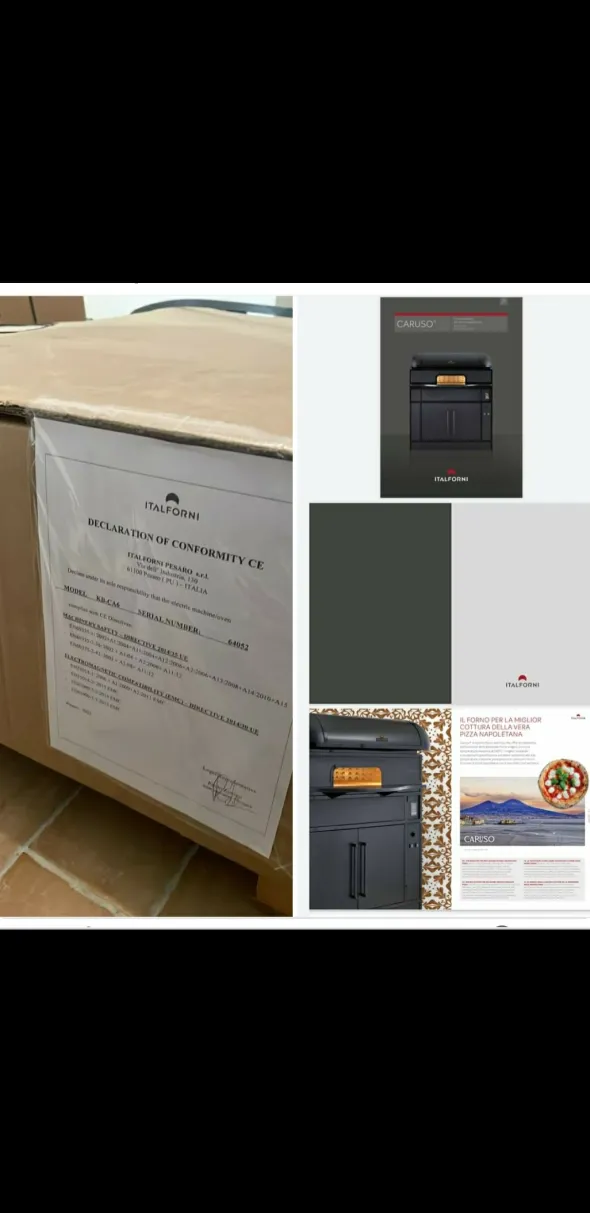 Forno elettrico Caruso 6 pizze napoletane