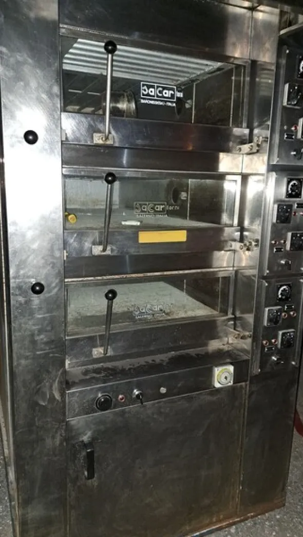 54#8391 Forno elettrico Sacar 3 bocche