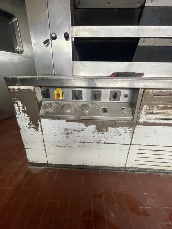 FORNO INDUSTRIALE A PLATEA MARCA POLIN