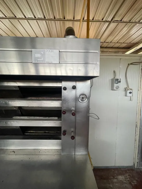 FORNO INDUSTRIALE A PLATEA MARCA POLIN