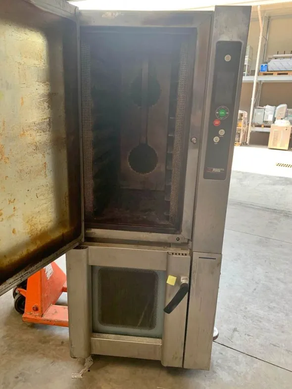 forno moretti 10 teglie con cella di lievitazione