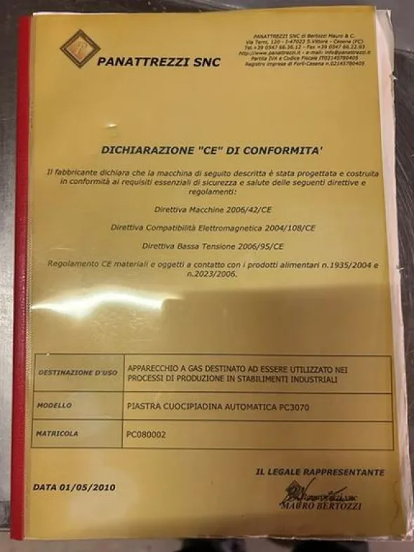 13#8671 Forno Panatrezzi