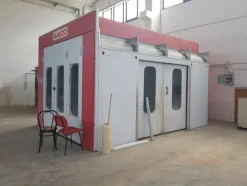 2#3329 Forno per verniciatura marca Saico con caldaia gas/gasolio