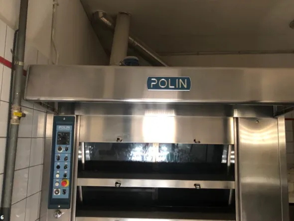 Forno Polin per panificazione alimentazione gas metano