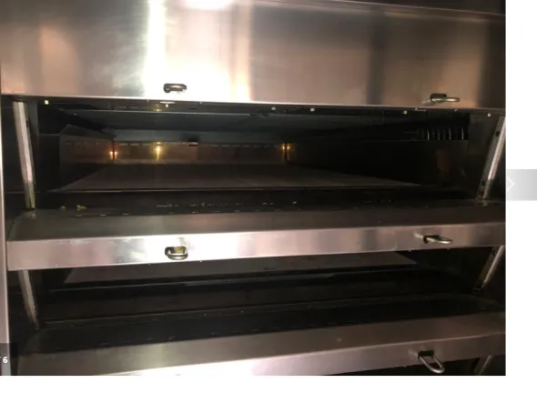 Forno Polin per panificazione alimentazione gas metano