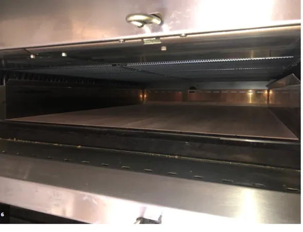 Forno Polin per panificazione alimentazione gas metano
