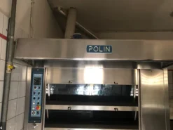 Forno Polin per panificazione alimentazione gas metano