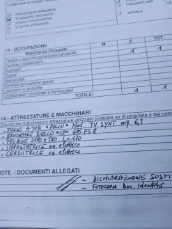 Forno Polin per panificazione alimentazione gas metano
