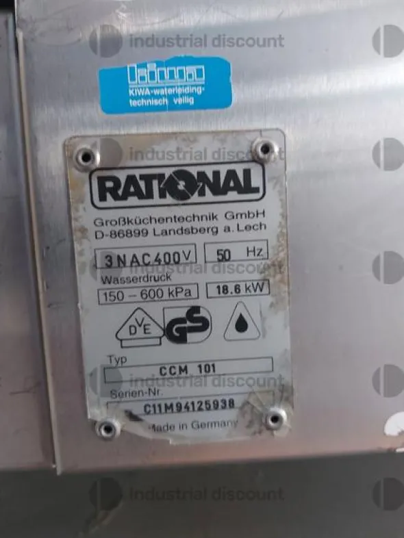 58#8866 Forno Rational CCM 101