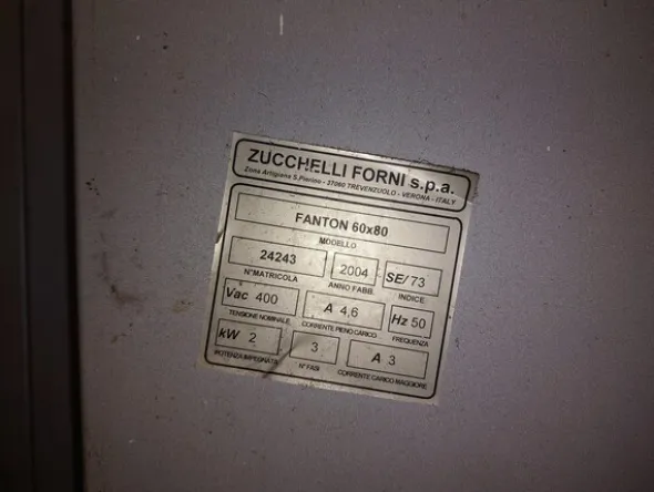 21#8270 Forno Rotor Zucchelli