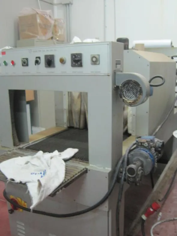 7#3067 Forno termoretraibile vacuum pump