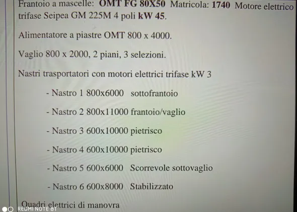 Frantoio a mascelle