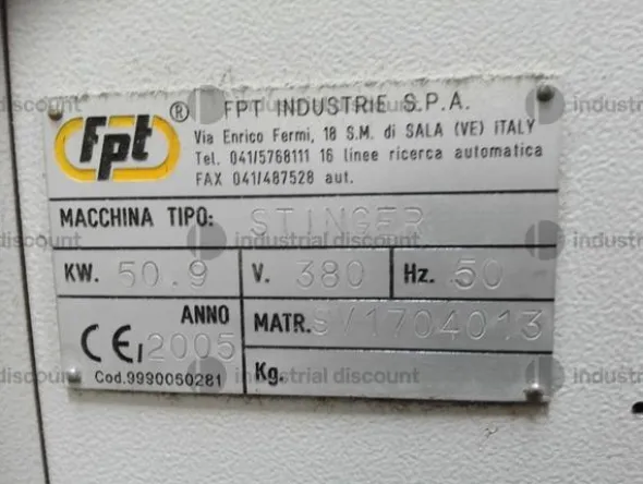 13#9299 Fresatrice a portale FPT Stinger