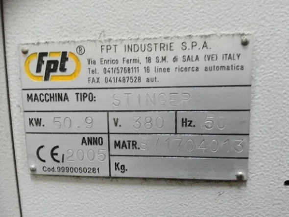 4#8399 Fresatrice Fpt Stinger