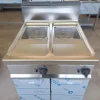 FRIGGITRICE SU VANO A GAS INDIRETTA 18+18 LINEA 90