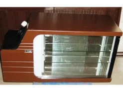 Frigo vetrinato illuminato INOX Forcar