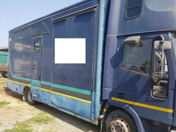 2#6993 Furgone Iveco per trasporto animali vivi