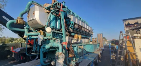 GENERATORE A GAS DA 3500 kva