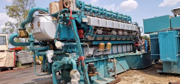 GENERATORE A GAS DA 3500 kva