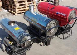 Generatori Aria Calda Mobili con scambiatore di calore