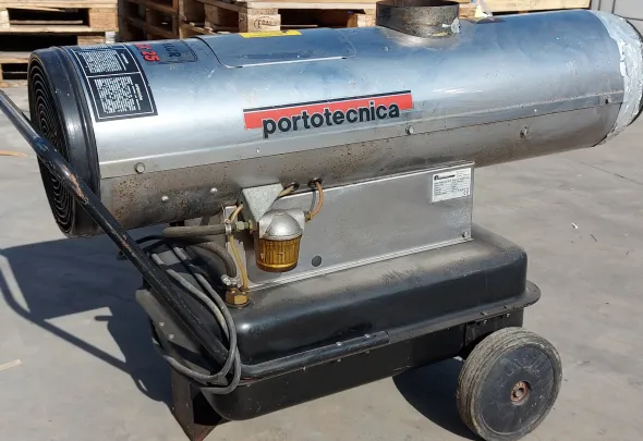 Generatori Aria Calda Mobili con scambiatore di calore