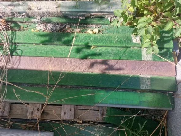 1#7942 Giacenza di magazzino materiali per infissi