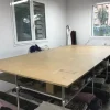 GRANDE TAVOLO DA LAVORO IN TRUCIOLATO