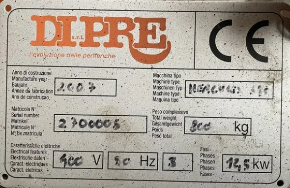 5#7514 Granulatore Dipre