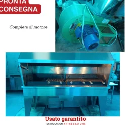 Griglia Bracere a carbone per arrosti con motore