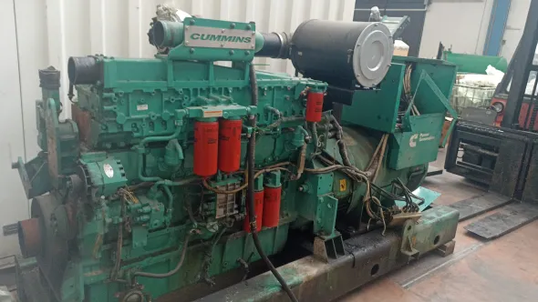 GRUPPO ELETTROGENO 500KW CUMMINS GASOLIO
