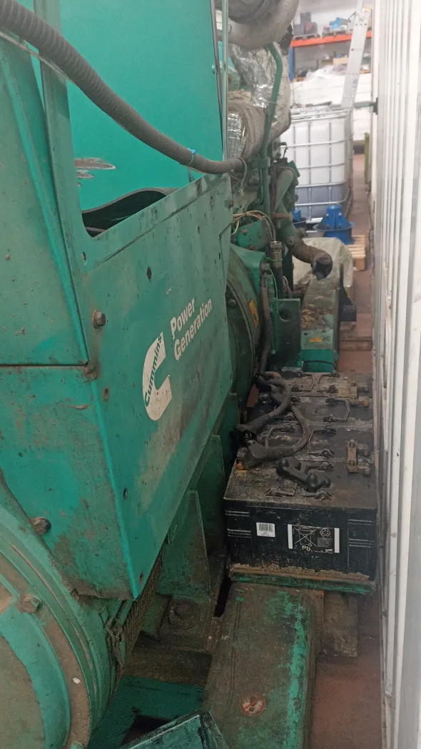 GRUPPO ELETTROGENO 500KW CUMMINS GASOLIO