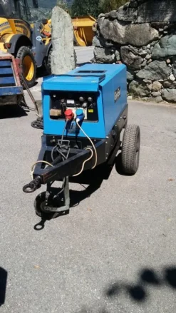 2#5410 Gruppo elettrogeno motosaldatrice Genset MPM 10-400