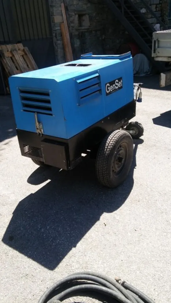 2#5410 Gruppo elettrogeno motosaldatrice Genset MPM 10-400