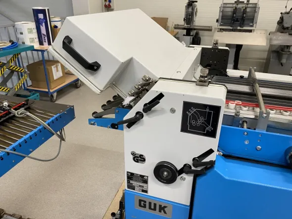 GUK FA 45/4 + 4 -2K FL2 folding machine for pharmacy