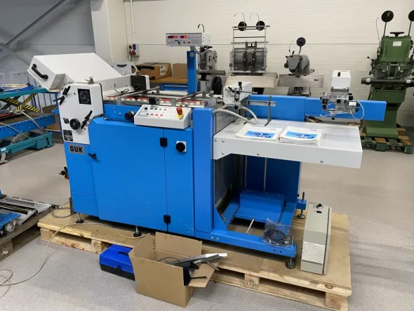 GUK FA 45/4 + 4 -2K FL2 folding machine for pharmacy
