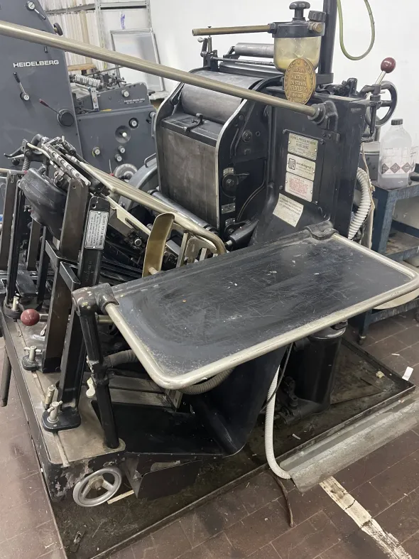 HEIDELBERG MULINELLO Tiegel GT A3