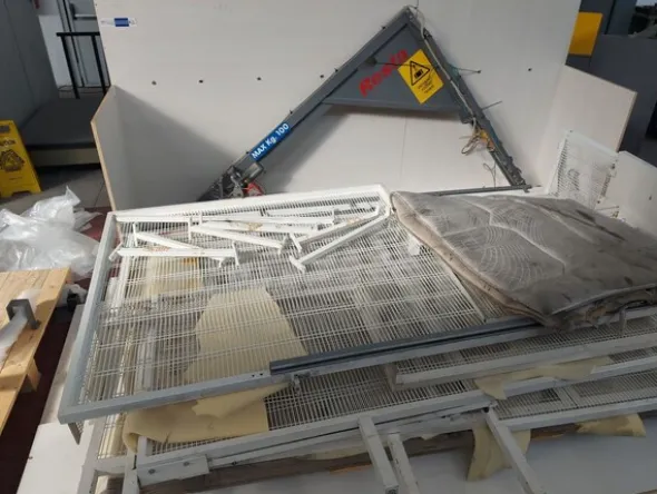 1#8474 Imballatrice automatica per materassi