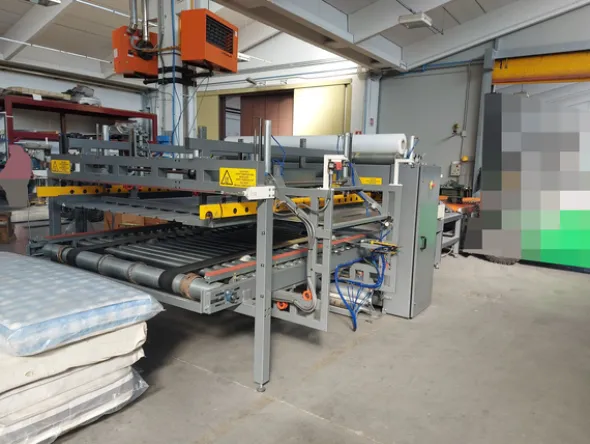 1#8474 Imballatrice automatica per materassi