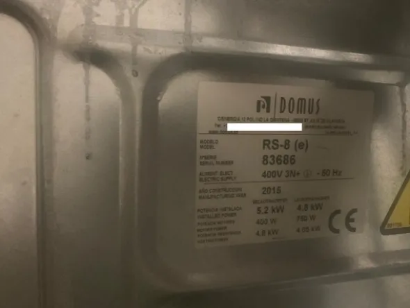 1#6518 Impianto di lavatrici e asciugatrici