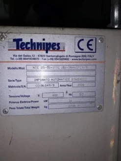 1#7566 Impianto di pesatura-insacco Technipes