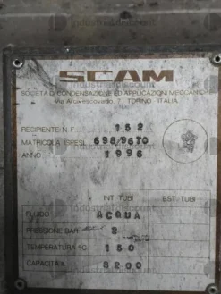 2#9779 Impianto di Produzione Energetica a Vapore Scam
