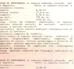 IMPIANTO DI STOCCAGGIO COMPLETO