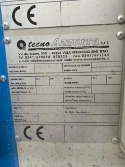 Impianto di verniciatura ed essiccazione Tecnoazzurra